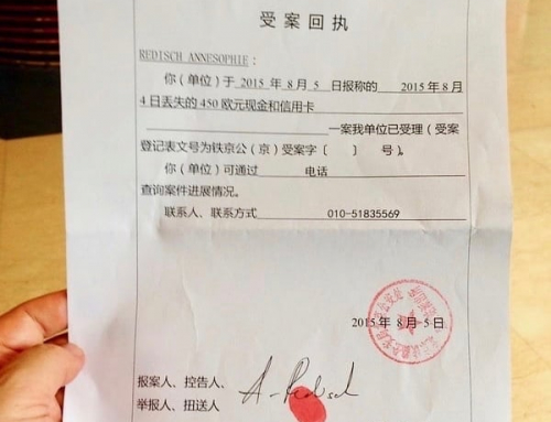 Theft and fury in Beijing