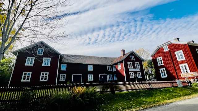 Erik-Anders farm, UNESCO-listed farmhouse in Hälsingland, Sweden